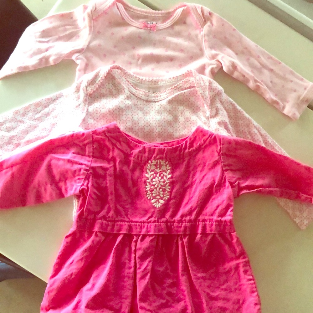 💕CHILD OF MINE BY CARTERS BABY GIRL BUNDLE
